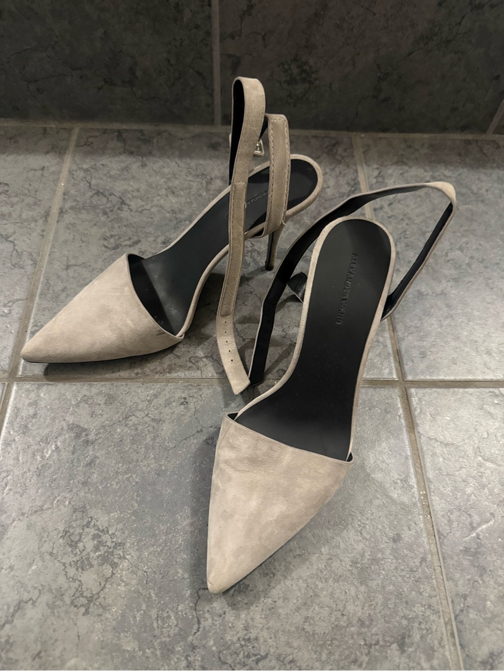 Alexander Wang Suede Ankle Straps